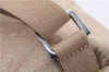 Authentic GUCCI Backpack GG Canvas Leather 0030242 Beige 5948D