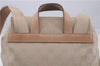 Authentic GUCCI Backpack GG Canvas Leather 0030242 Beige 5948D
