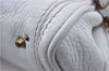 Authentic Chloe Mini Paddington Leather Shoulder Hand Bag White 5949D