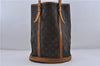 Authentic LOUIS VUITTON Monogram Bucket GM Shoulder Bag M42236 LV 5950C
