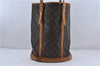Authentic LOUIS VUITTON Monogram Bucket GM Shoulder Bag M42236 LV 5950C