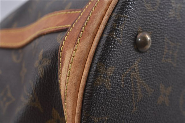 Authentic LOUIS VUITTON Monogram Bucket GM Shoulder Bag M42236 LV 5950C