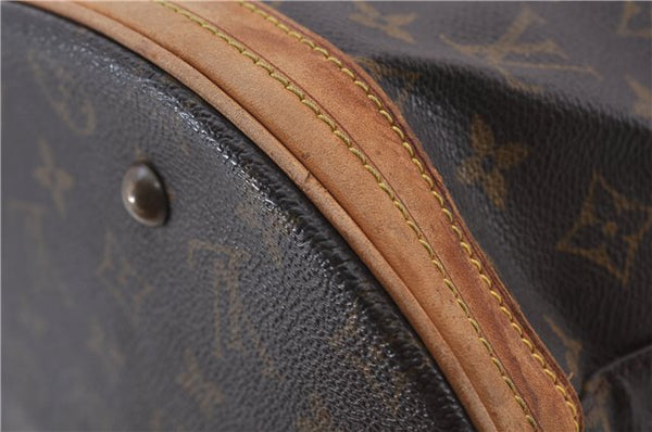 Authentic LOUIS VUITTON Monogram Bucket GM Shoulder Bag M42236 LV 5950C