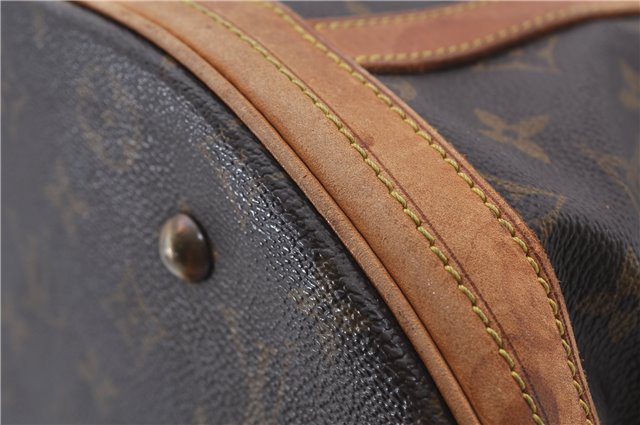 Authentic LOUIS VUITTON Monogram Bucket GM Shoulder Bag M42236 LV 5950C