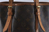 Authentic LOUIS VUITTON Monogram Bucket GM Shoulder Bag M42236 LV 5950C