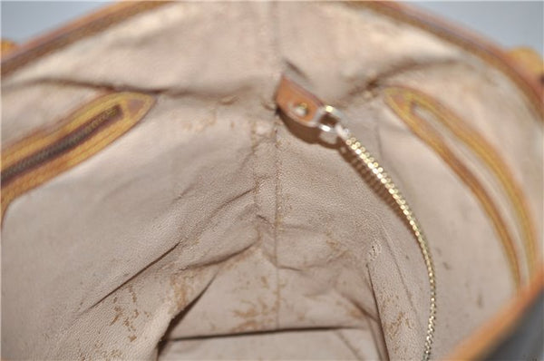 Authentic LOUIS VUITTON Monogram Bucket GM Shoulder Bag M42236 LV 5950C