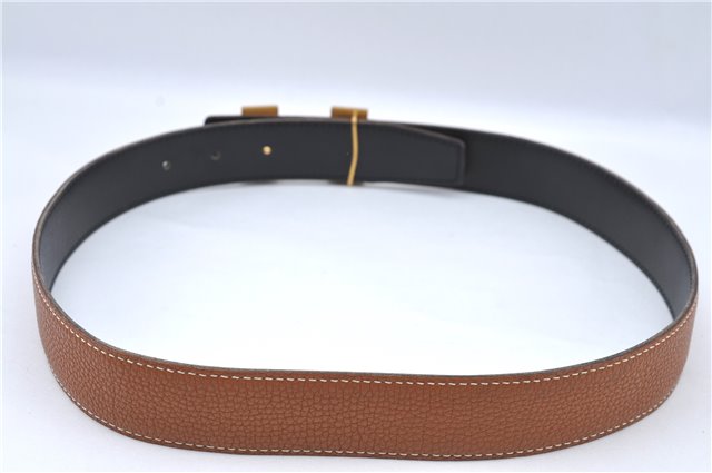 Authentic HERMES Constance Leather Belt Size 70cm 27.6