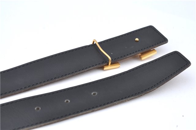 Authentic HERMES Constance Leather Belt Size 70cm 27.6