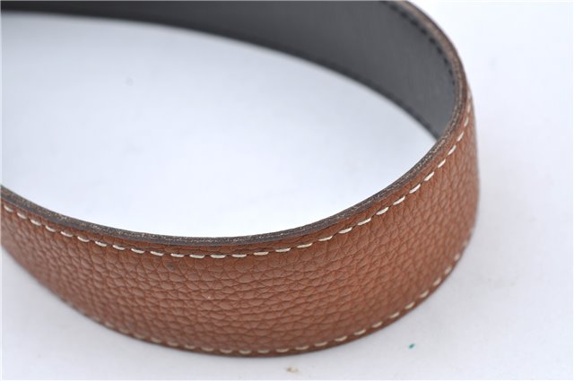 Authentic HERMES Constance Leather Belt Size 70cm 27.6