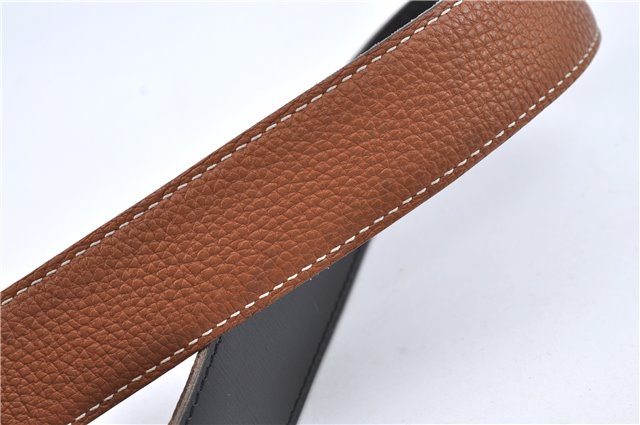 Authentic HERMES Constance Leather Belt Size 70cm 27.6