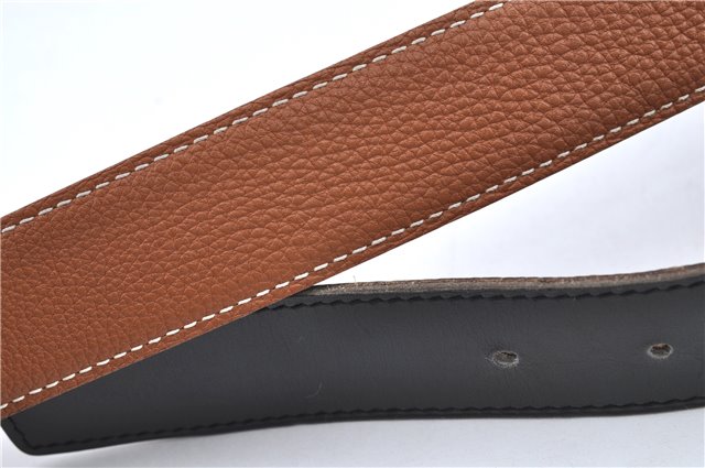 Authentic HERMES Constance Leather Belt Size 70cm 27.6