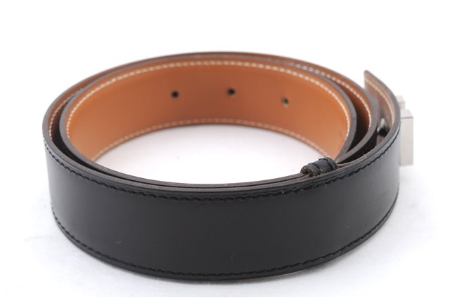 Authentic HERMES Ladies Leather Belt Size 65cm 25.6