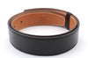 Authentic HERMES Ladies Leather Belt Size 65cm 25.6" Black Brown 5953C