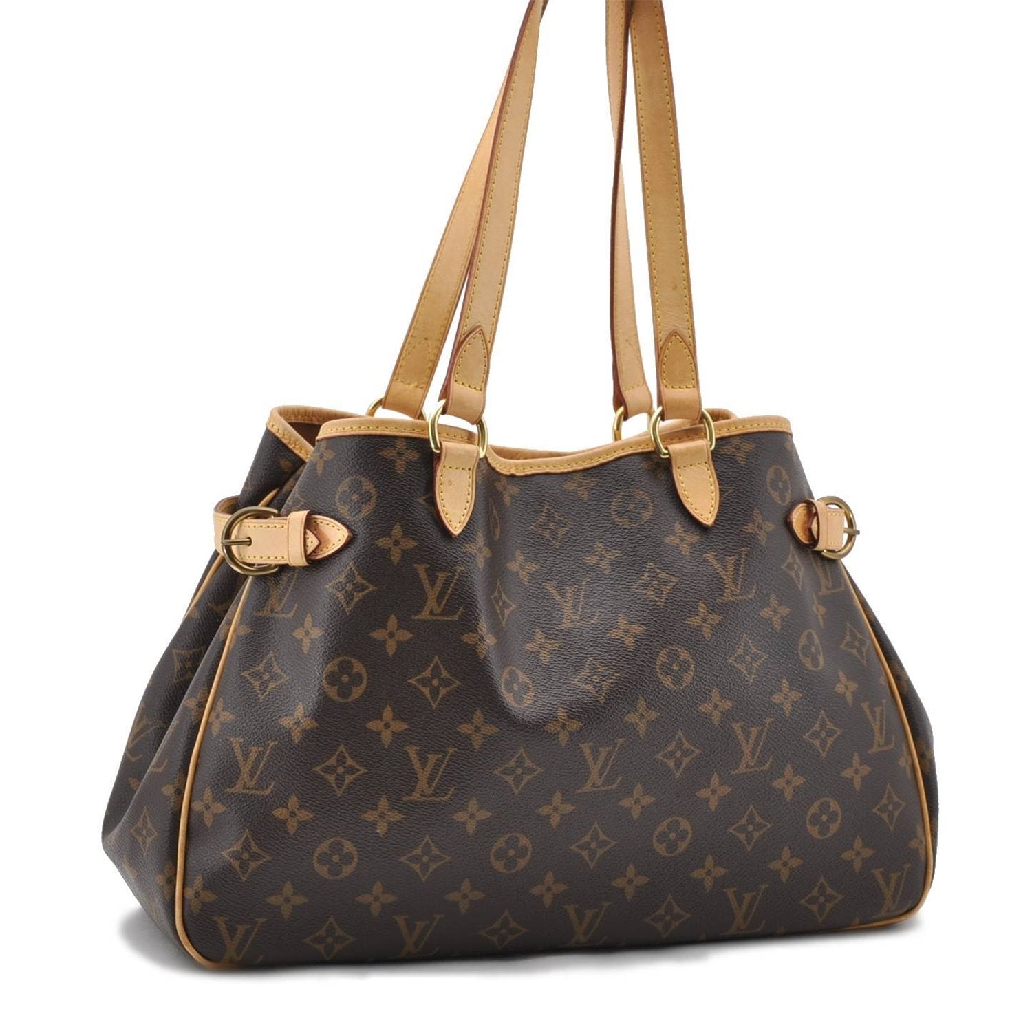 Authentic LOUIS VUITTON Monogram Batignolles Horizontal Tote Bag M51154 LV 5954C