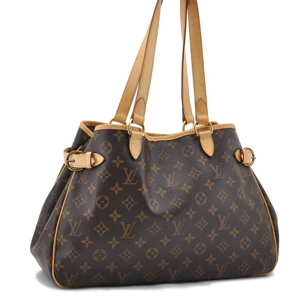 Authentic LOUIS VUITTON Monogram Batignolles Horizontal Tote Bag M51154 LV 5954C