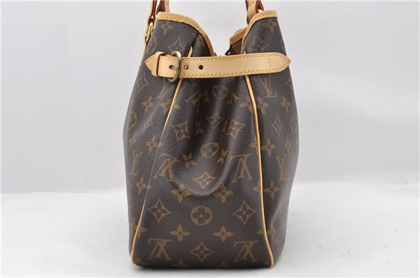 Authentic LOUIS VUITTON Monogram Batignolles Horizontal Tote Bag M51154 LV 5954C
