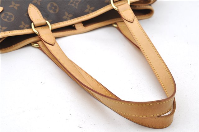 Authentic LOUIS VUITTON Monogram Batignolles Horizontal Tote Bag M51154 LV 5954C