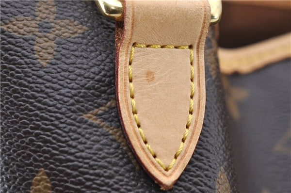 Authentic LOUIS VUITTON Monogram Batignolles Horizontal Tote Bag M51154 LV 5954C