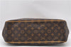 Authentic LOUIS VUITTON Monogram Batignolles Horizontal Tote Bag M51154 LV 5954C