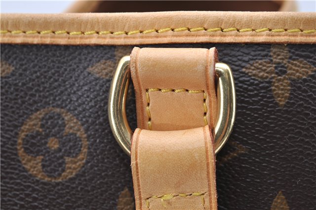 Authentic LOUIS VUITTON Monogram Batignolles Horizontal Tote Bag M51154 LV 5954C