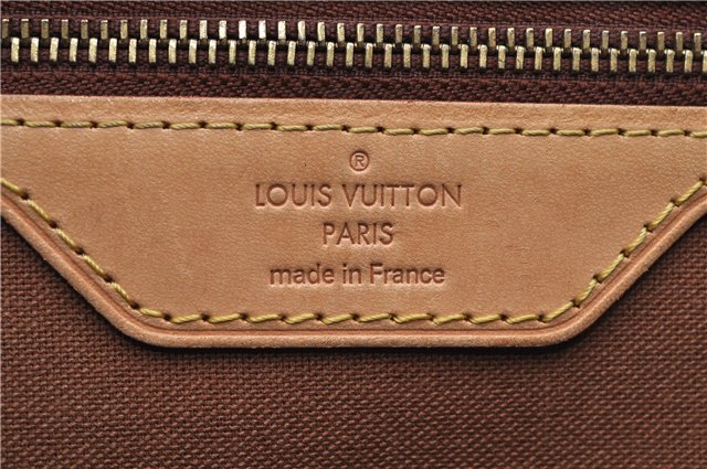 Authentic LOUIS VUITTON Monogram Batignolles Horizontal Tote Bag M51154 LV 5954C