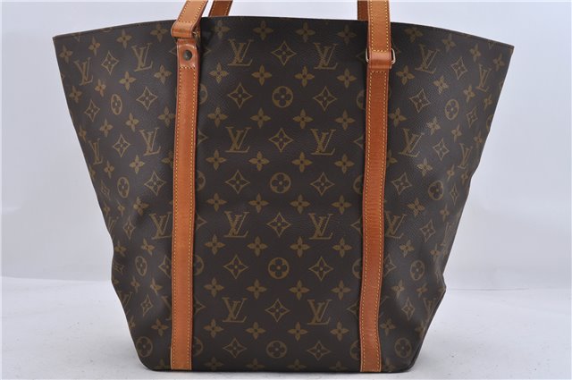 Authentic Louis Vuitton Monogram Sac Shopping PM Tote Bag M51108 LV 5954D