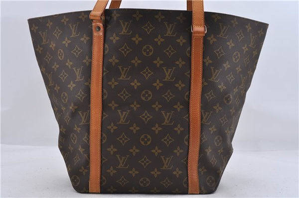 Authentic Louis Vuitton Monogram Sac Shopping PM Tote Bag M51108 LV 5954D