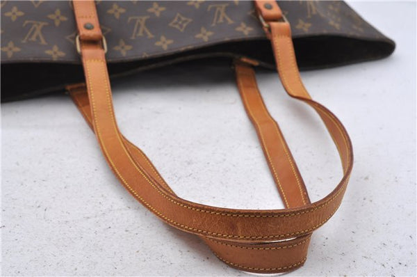 Authentic Louis Vuitton Monogram Sac Shopping PM Tote Bag M51108 LV 5954D
