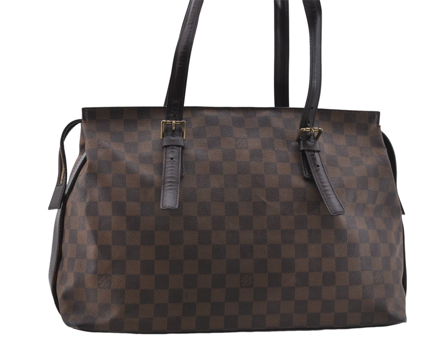 Authentic Louis Vuitton Damier Chelsea Shoulder Tote Bag N51119 LV 5955D