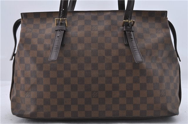 Authentic Louis Vuitton Damier Chelsea Shoulder Tote Bag N51119 LV 5955D