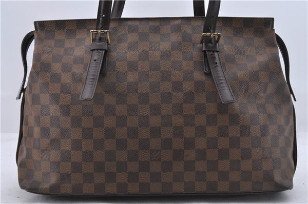 Authentic Louis Vuitton Damier Chelsea Shoulder Tote Bag N51119 LV 5955D