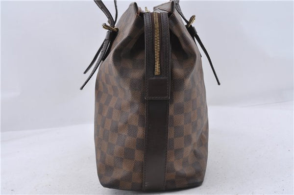 Authentic Louis Vuitton Damier Chelsea Shoulder Tote Bag N51119 LV 5955D