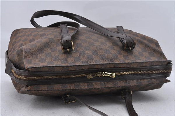 Authentic Louis Vuitton Damier Chelsea Shoulder Tote Bag N51119 LV 5955D