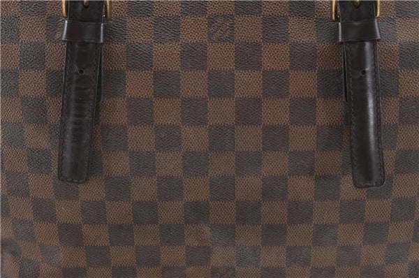 Authentic Louis Vuitton Damier Chelsea Shoulder Tote Bag N51119 LV 5955D