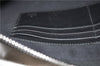 Authentic GUCCI Vintage Courier Clutch Bag GG PVC Leather 496346 Black 5956E