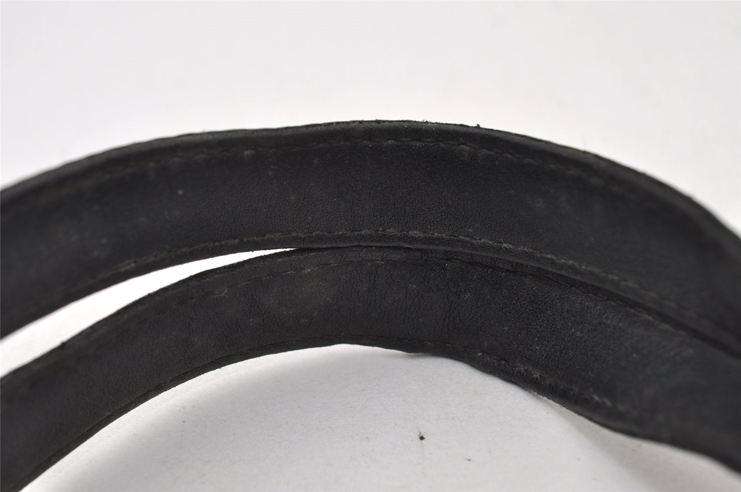 Authentic GUCCI Guccissima Abbey Shoulder Tote Bag GG Leather 141470 Black 5957I