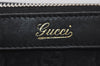 Authentic GUCCI Guccissima Abbey Shoulder Tote Bag GG Leather 141470 Black 5957I
