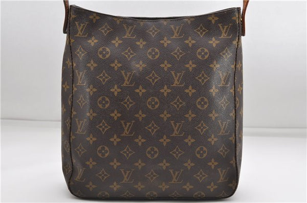Authentic Louis Vuitton Monogram Looping GM Shoulder Bag M51145 LV 5959D