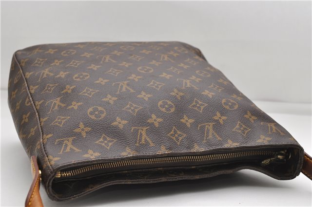 Authentic Louis Vuitton Monogram Looping GM Shoulder Bag M51145 LV 5959D