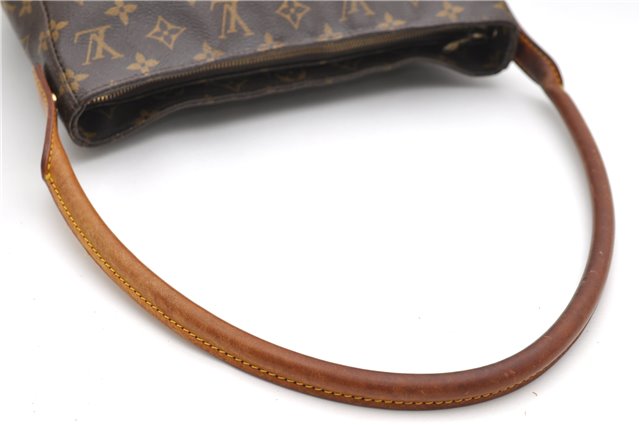 Authentic Louis Vuitton Monogram Looping GM Shoulder Bag M51145 LV 5959D