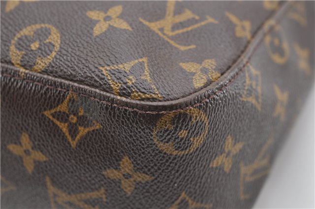 Authentic Louis Vuitton Monogram Looping GM Shoulder Bag M51145 LV 5959D