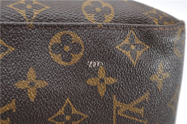 Authentic Louis Vuitton Monogram Looping GM Shoulder Bag M51145 LV 5959D
