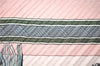 Authentic HERMES Pleats Scarf "CUIRS DU DESERT" Silk Pink Box 5962C