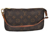 Authentic Louis Vuitton Monogram Pochette Accessoires Pouch M51980 LV 5963E