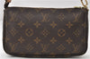 Authentic Louis Vuitton Monogram Pochette Accessoires Pouch M51980 LV 5963E