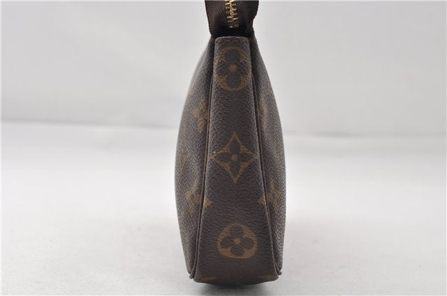 Authentic Louis Vuitton Monogram Pochette Accessoires Pouch M51980 LV 5963E
