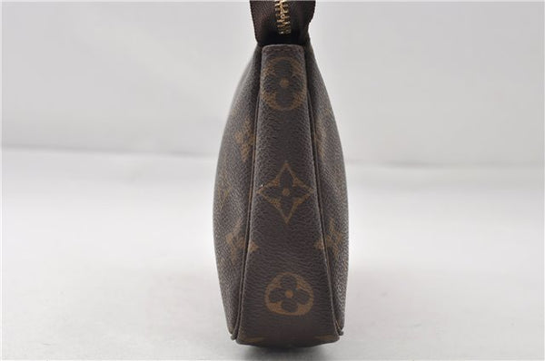 Authentic Louis Vuitton Monogram Pochette Accessoires Pouch M51980 LV 5963E