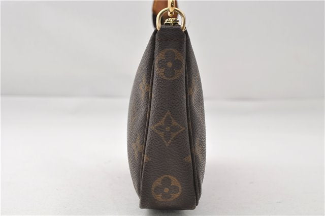 Authentic Louis Vuitton Monogram Pochette Accessoires Pouch M51980 LV 5963E