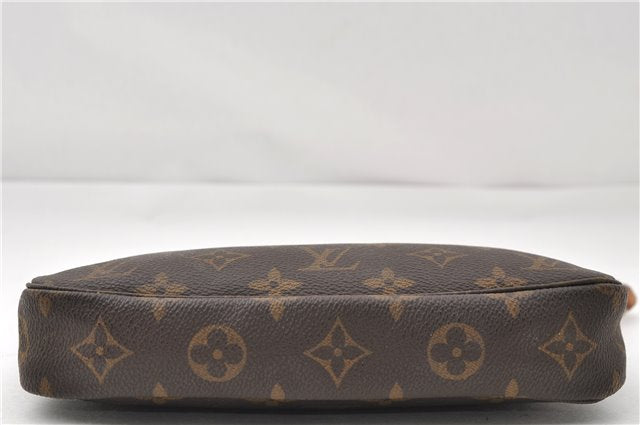Authentic Louis Vuitton Monogram Pochette Accessoires Pouch M51980 LV 5963E