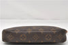 Authentic Louis Vuitton Monogram Pochette Accessoires Pouch M51980 LV 5963E